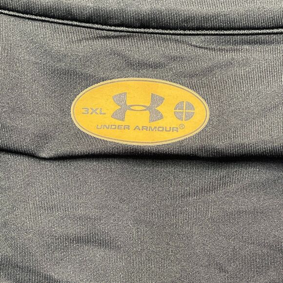 Under‎ Armour Men's UA Knit Warm Up 1/4 Zip Black Large Blokcore Sport Layer 3XL - Picture 3 of 12